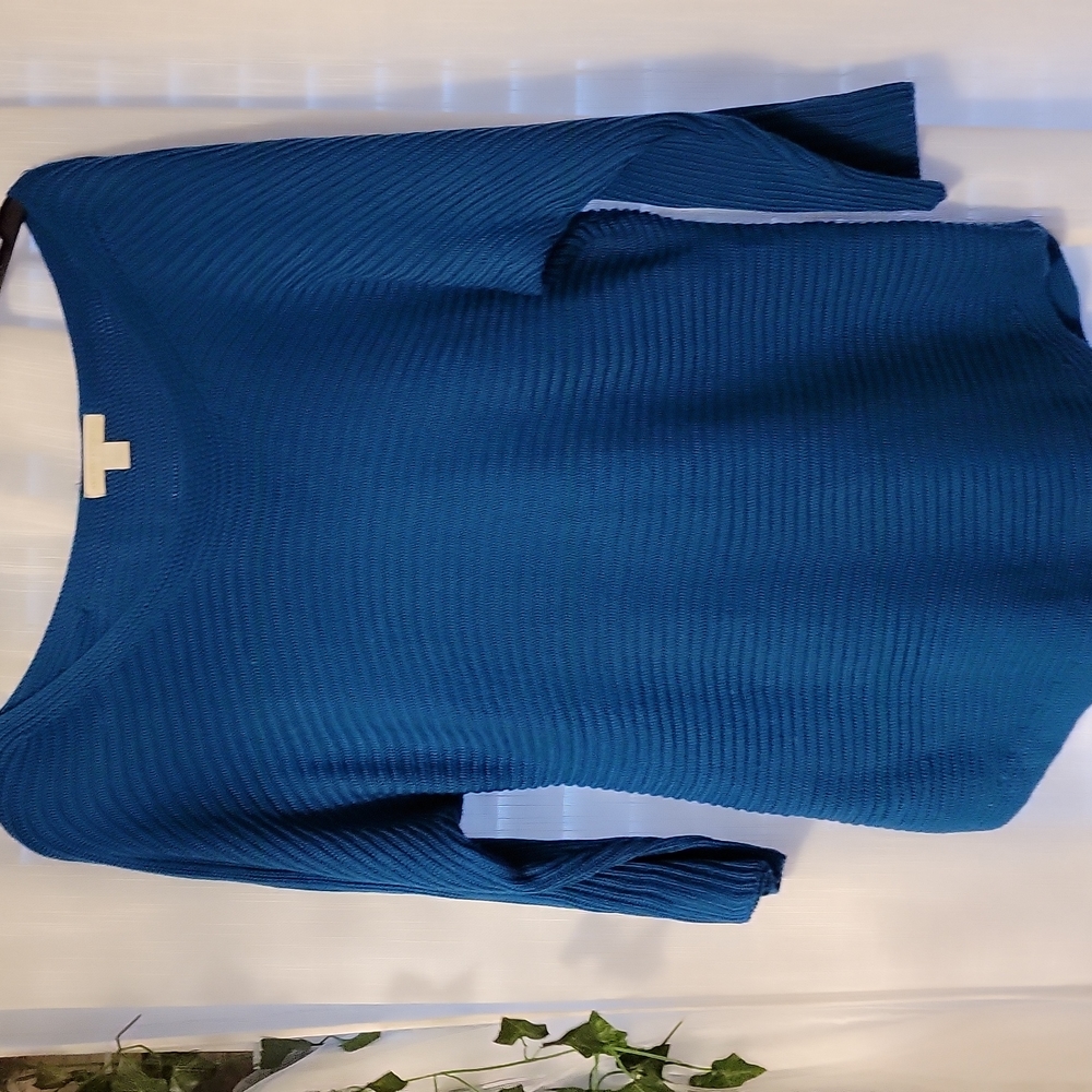 New York And company 3/4 sleeve off the shoulder sweater